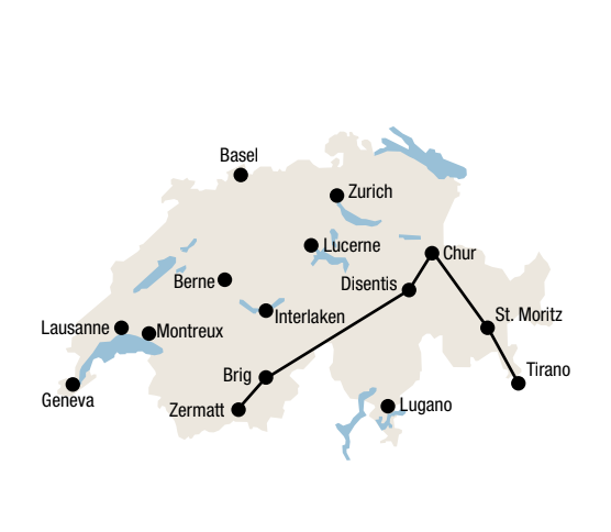 Glacier Express, Switzerland - Marcopolo Holidays