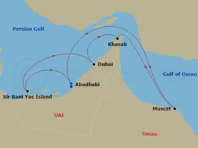 arabian gulf cruise msc